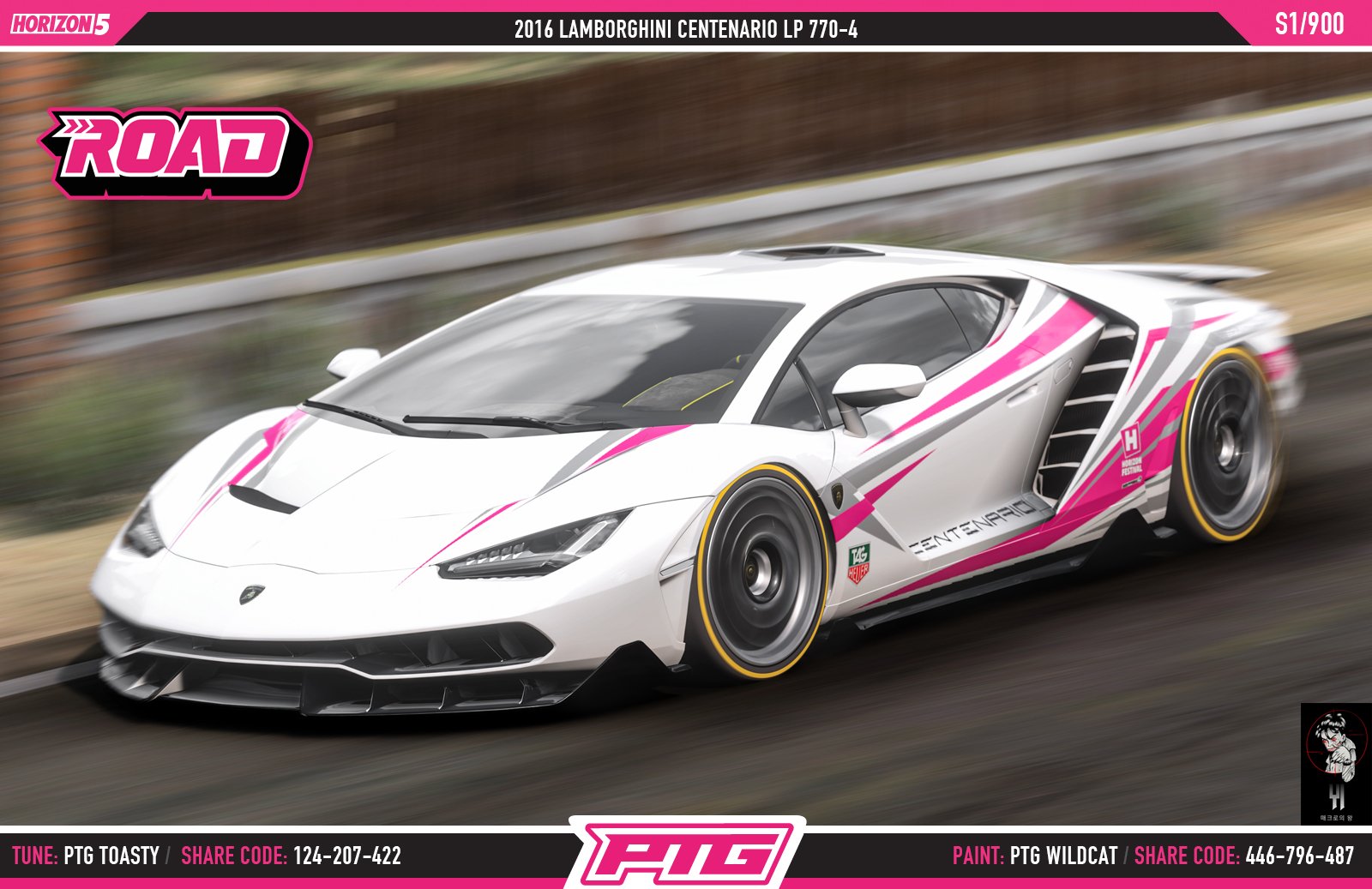 Lamborghini Centenario Blueprint