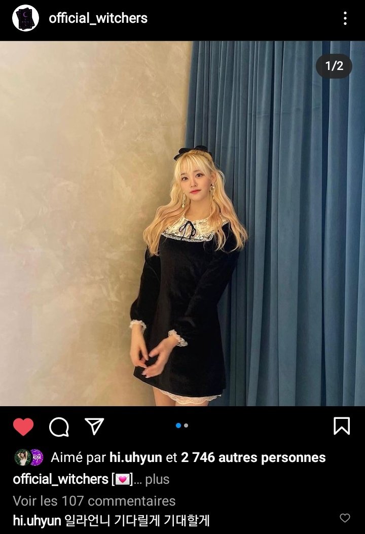witchersthinker's tweet photo. UHYUN COMMENTING ON WITCHERS' POSTS TIME TO CRY https://t.co/V2IfoeQyFW