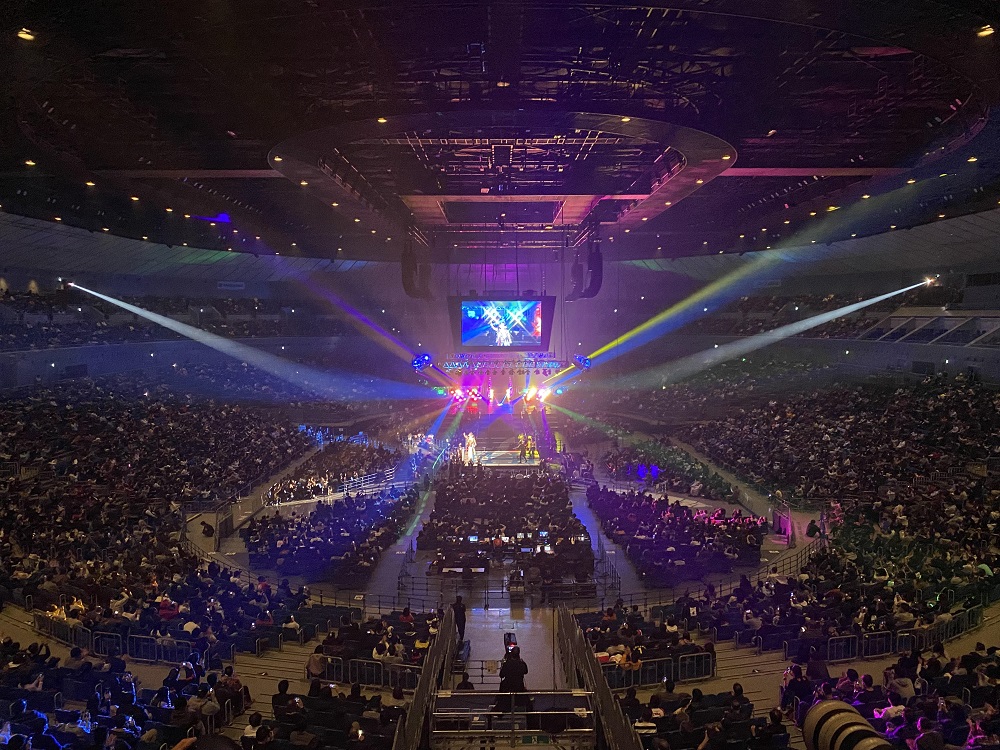 ESP科学研究所 横浜アリーナ 25周年記念リング k18金 ESP科学研究所 横浜アリーナ 25周年記念リング k18金 - メルカリ