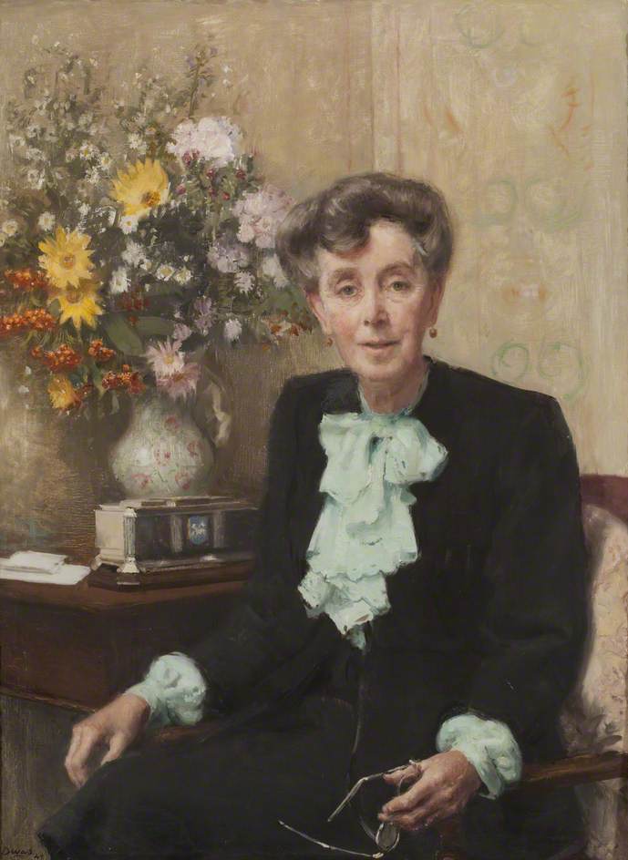 OldPortraiture's tweet photo. Born #OnThisDay in 1911: British painter #AnthonyDevas (1911-58)

Portrait of Mrs Avice Margaret Pimblett (1880-1963), 1949

#Devas #BritishArt https://t.co/CLSv3SSIzl
