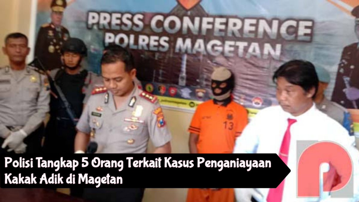 RGRangga1's tweet photo. Polisi Tangkap 5 Orang Terkait Kasus Penganiayaan Kakak Adik di Magetan !!!
https://t.co/eNOy1jVIDa https://t.co/IZNmTgrBn0
