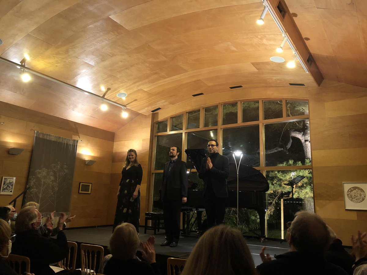 We enjoyed a delightful night of song last night from the wonderful <a href="/gamalpiano/">Gamal Khamis</a> <a href="/Helen_Sherman/">Helen Sherman</a> &amp; <a href="/kraynerbaritone/">Kieran Rayner</a>. Looking forward to the Kleio Quartet returning to the Marryat stage tomorrow night. The winter series central weekend is well underway!