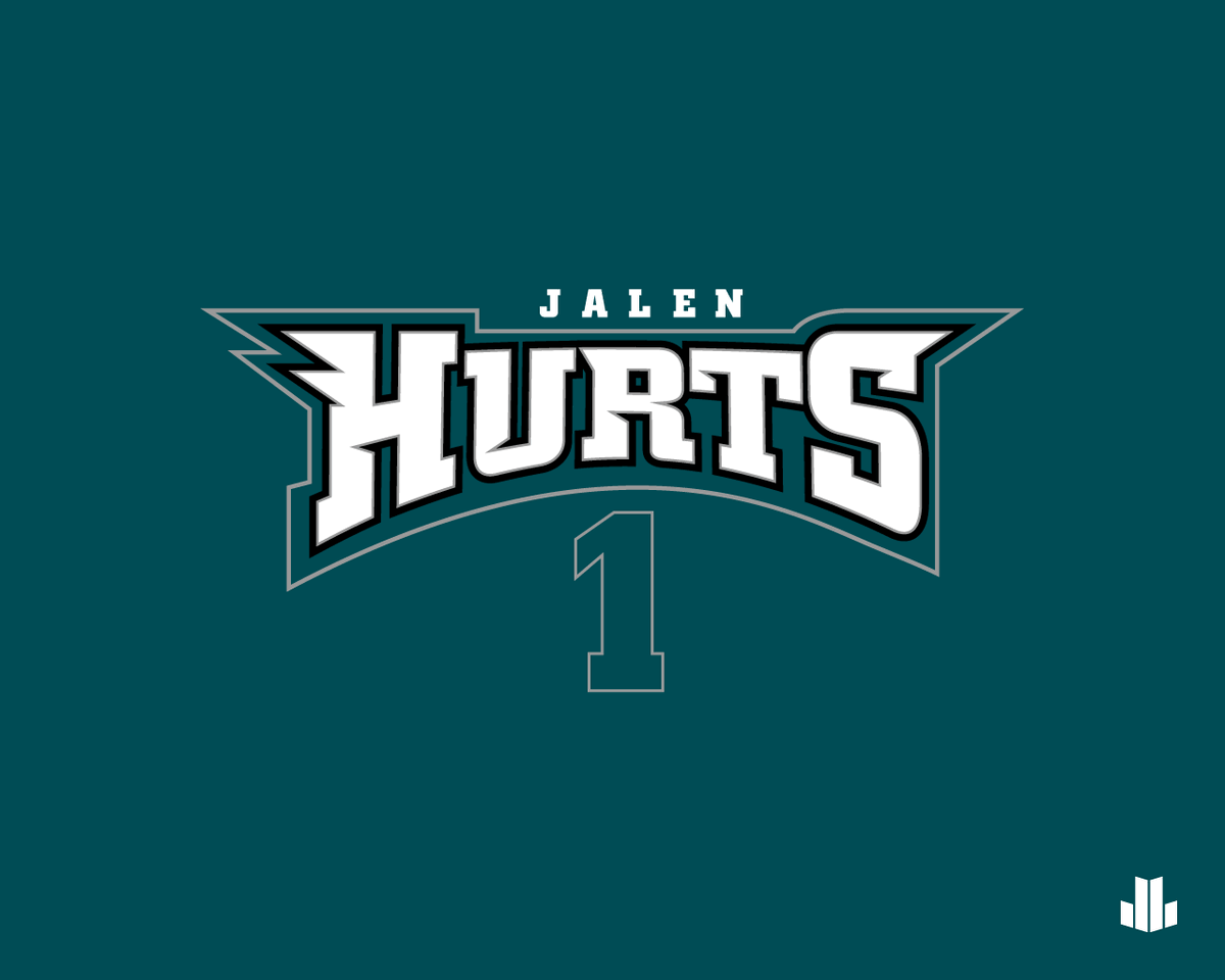 BYT_Brooks's tweet photo. Had a little time to mess around with some designs this morning and put this together for game day! @JalenHurts  

#QB1 #Eagles https://t.co/i4ZNa1ldv4