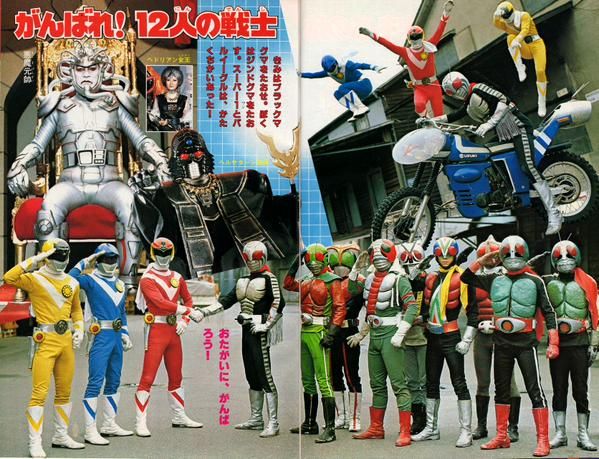 乃木坂兼仮面ライダーファンとしてはこの俺得+激熱な12ショットコラボ