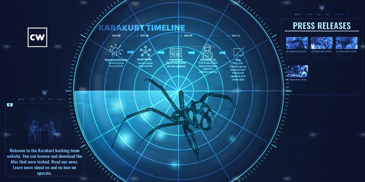 #ResearchSaturday: Guest Rob Boyce, <a href="/Accenture/">Accenture</a>'s Global Lead for Cyber Incident Response and Transformation Services, joins Dave to discuss their research "#Karakurt rises from its lair." <a href="/therobertjboyce/">Robert Boyce</a> @accenturesecure Check it out: bit.ly/cwRS010822