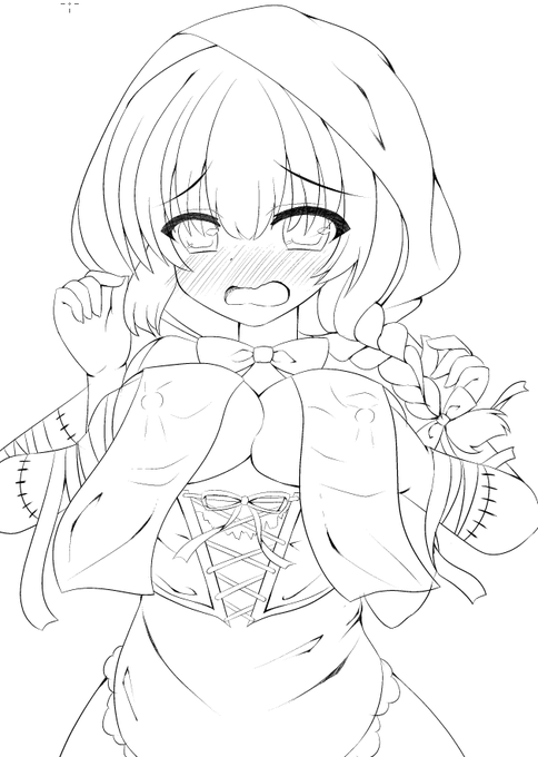 WIP
水坂さん(@Rey_Misaka)が今度のGFオンリーに出す予定の優輝のR18小説の挿絵を進めてます
久しぶりのモノクロ原稿 