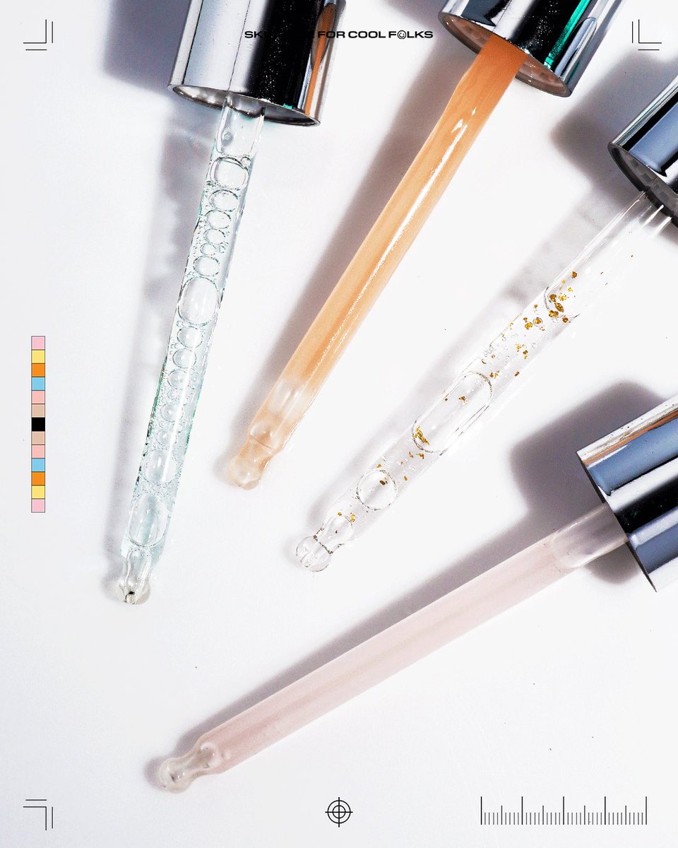 issy_company's tweet photo. Can't decide on which serum to get? 💭 Our BOOSTER SERUMS were designed to be layered &amp; can complement each other! ✨

From thinnest to thickest consistency:
💦 Refining &amp; Clarifying Drops
✨ Hydrating &amp; Soothing Drops
🌸 Sebum Balancing Drops
🍑 Multi-Nourishing Drops https://t.co/w2hxQw1VGa