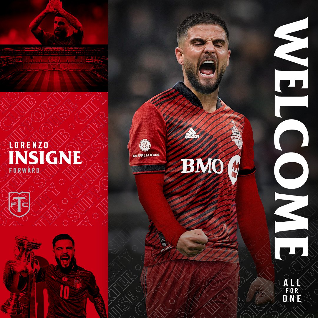TorontoFC's tweet image. NEWS | Toronto FC sign Italian National Team star Lorenzo Insigne

📰➡️ tfc.ca/3qVAFtD

@Lor_Insigne | #TFCLive