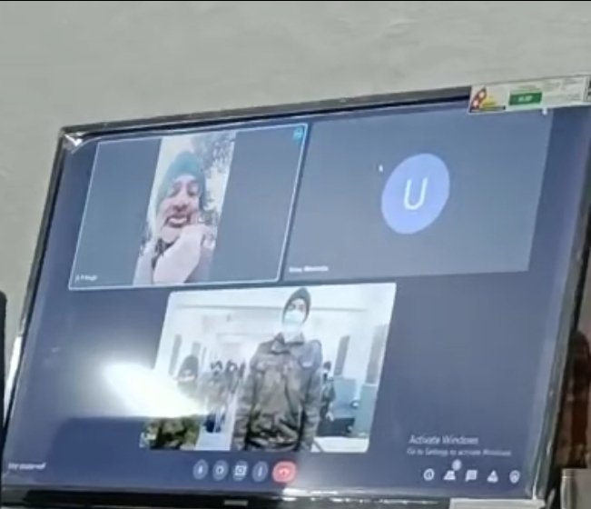 Dte_kargo's tweet photo. #RDC2022 DG's  online interaction  with  the  SD cadets  of  NCC  Dte  (Kar  &amp; Goa) to boost  their  morale. SD Cadets are in quarantine and shall shortly enter the fray. Keep up the spirits boyz... @HQ_DG_NCC @drajaykumar_ias @SpokespersonMoD @adgpi @BSBommai https://t.co/xziPSCAgXR