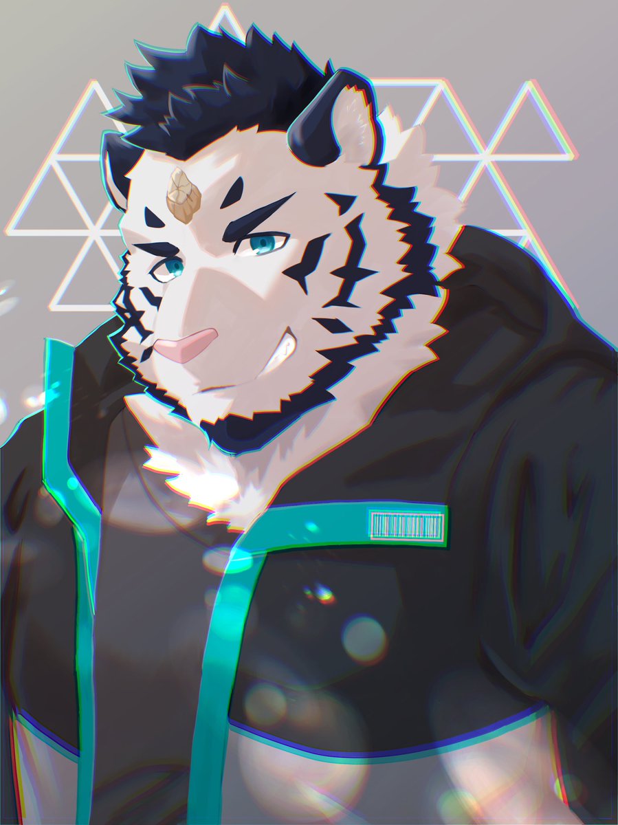 KeterBear's tweet photo. 昨日の奴の差分です🐯✨ https://t.co/MO9aIK01v8