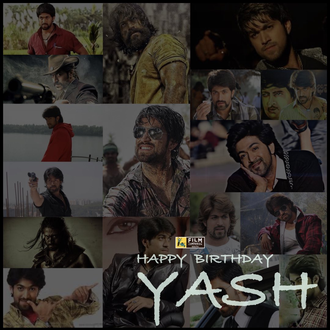 Which is your favourite film of actor #Yash? Tell us in the comments below! 

#HappyBirthdayYash #HBDYash #rocky #RockyBhai #KGF2 #KGFChapter2