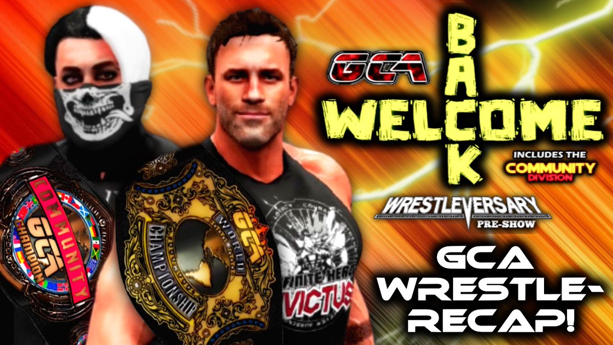 GCAWRESTLING2K's tweet photo. Ladies & gentlemen of the #GCAWrestleVerse, the time has come to discuss our #GCAWelcomeBack event & everything that went down throughout that night!! ๐
The show started with a Celebratory Pictorial to celebrate 4 years of #GCA! The nonstop action then began!! ๐ฅ๐
#GCAThread https://t.co/Lj0HtKFOgn