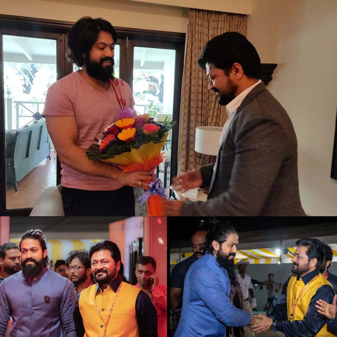 ಕನ್ನಡ ಚಿತ್ರರಂಗದ ಖ್ಯಾತ ನಾಯಕ ನಟ, ರಾಷ್ಟ್ರಮಟ್ಟದಲ್ಲಿ ಕನ್ನಡ ಚಿತ್ರಗಳಿಗೆ ಮಾನ್ಯತೆ ಒದಗಿಸುವಲ್ಲಿ ಮಹತ್ವದ ಪಾತ್ರವಹಿಸಿದ ಕೆ.ಜಿ.ಎಫ್. ಚಿತ್ರದ ನಾಯಕ ಶ್ರೀ ಯಶ್ ಅವರಿಗೆ ಜನ್ಮದಿನದ ಹಾರ್ದಿಕ ಶುಭಾಶಯಗಳು. 
Wishing Shri <a href="/TheNameIsYash/">Yash</a> a very happy birthday. Good wishes for all your future projects. 
#HBDYash
