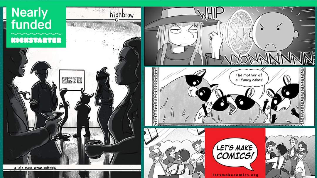 CelinaBarajas1's tweet photo. 9 hours left to contribute to our @letsmake_comics @Kickstarter
#projectwelove #highbrow #comicanthologies #indiecomics #letsmakecomics #kickstarter
https://t.co/TKS9HgVJcL https://t.co/XkNJUxLyWG