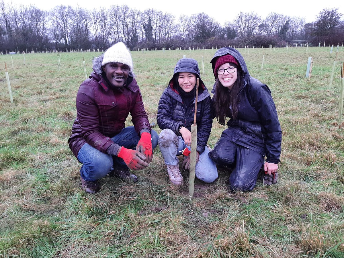 CambridgePPF's tweet photo. Fantastic #volunteers planting new @CambridgePPF woodland in the rain today. Great work for #CambridgeNatureNetwork @CambridgeIndy @CambNewsOnline @NaturalEngland https://t.co/WvV7lIYU2i