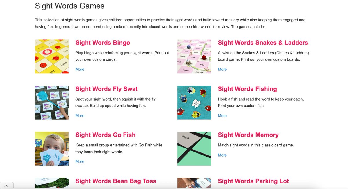 TheReadingTub's tweet photo. Sight words are building blocks to reading, but what are they. This article by Marissa Wright is helpful, makes it easy to understand the concept, and skips the jargon! What Are Sight Words? https://t.co/uqlETCfWV2 via #TeachingExpertise https://t.co/vNdv6eFaKC