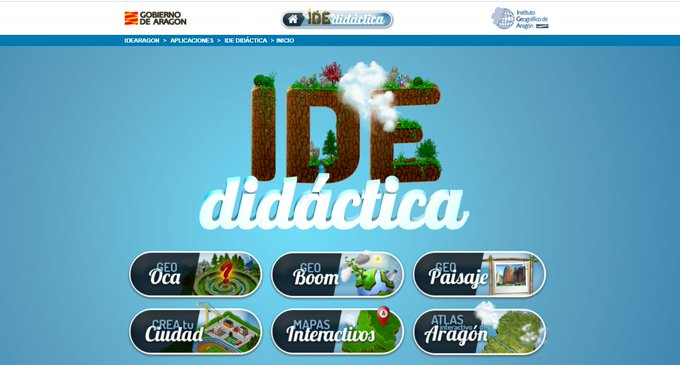 IGEAR_Aragon's tweet photo. 😉😍Entretenimiento y aprendizaje garantizado para este fin de semana con los #geojuegos de la #IDEDidáctica.
🎲#GeoOca
💣#GeoBoom
🌳#GeoPaisaje
🏙️#CreatuCiudad
🏔️#AtlasdeAragón
🗺️#MapasInteractivos
Juegos individuales 🙋y en equipo🙋🙋🙋
¿Te animas?
👉https://t.co/ozkhda68ZT https://t.co/o0N7czvDMl