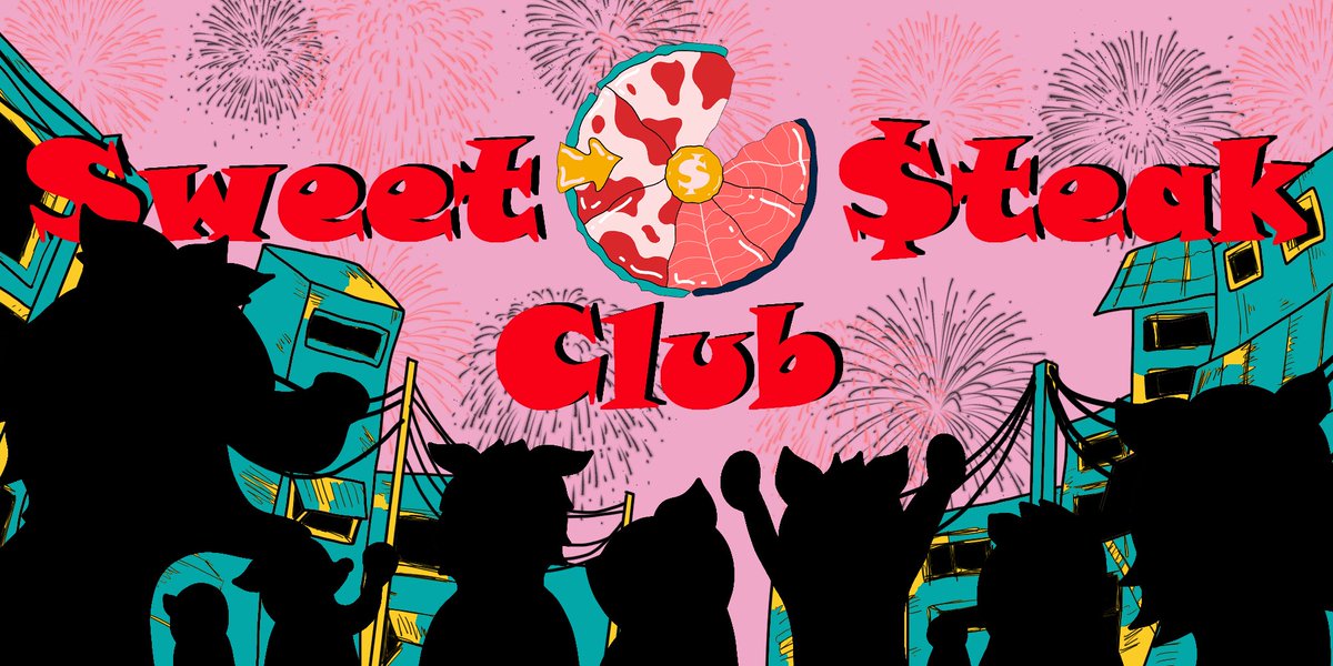 sweetsteakclub's tweet photo. on sale @opensea.  . 02.02.2022 

join the waitlist : https://t.co/Jj2vkScwrE

discord : https://t.co/AWmpdCdE7e

#NFTGiveaway #NFTs https://t.co/4a8wyIGvBX