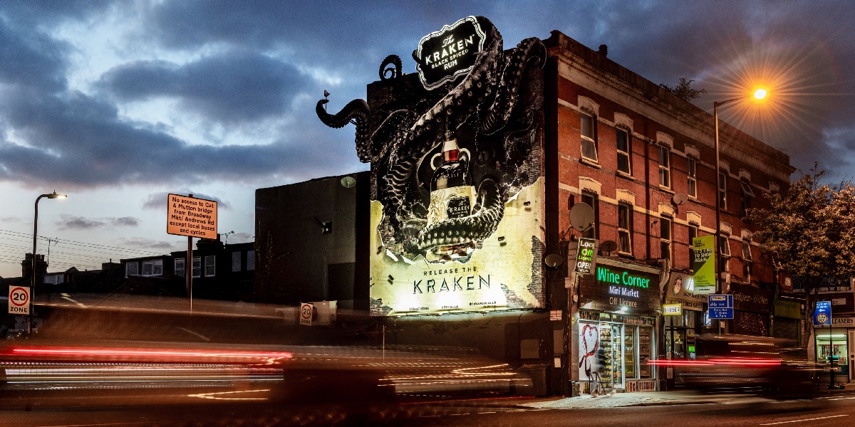 On these dark wintery nights, let The Beast guide you home. Just follow the mighty tentacle!