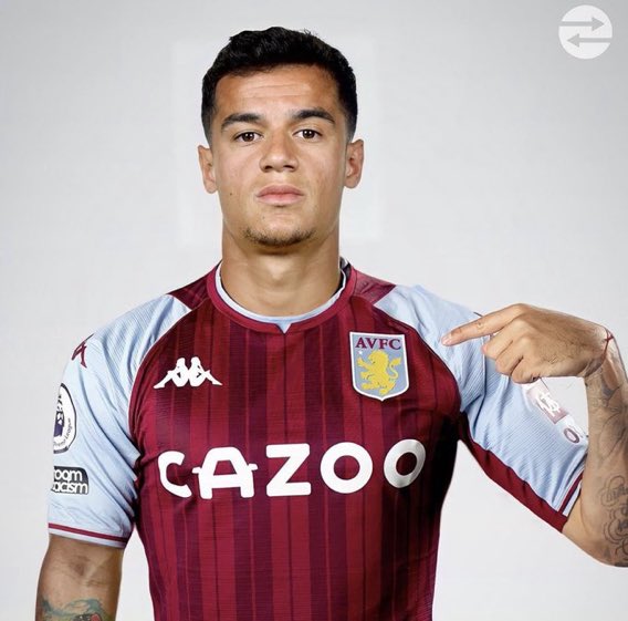 robharries83's tweet photo. Yn wreiddiol odd Philippe ddim moen symud i Aston Villa, ond ar ol siarad gyda Steven Gerrard odd e wedi Coutinho bod e’n syniad da. https://t.co/Y7u3eANiVM