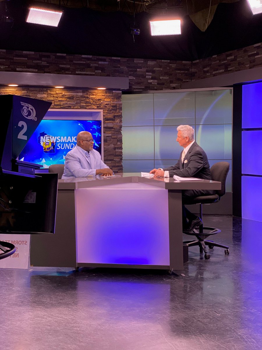 Behind the scenes at <a href="/WFRVLocal5/">WFRV Local 5</a>  for their upcoming Newsmaker Sunday segment!

Tune in tomorrow (1/9) at 7:00 a.m. as the <a href="/BrownCoMLK/">Brown County MLK</a> discusses our upcoming event and important topics on racial equality today.
