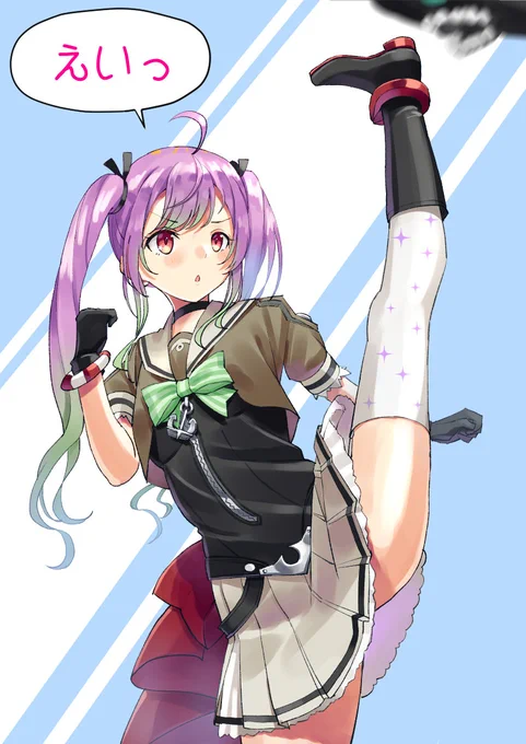桃キック #艦これ 