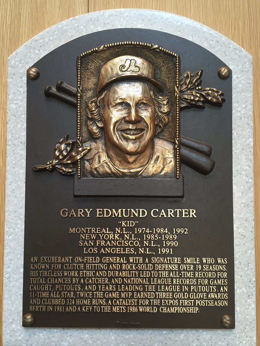 GaryCarterKid's tweet photo. 19 years ago, The Kid is elected to the @baseballhall 💙⚾️♥️ https://t.co/axHUuw0kZQ