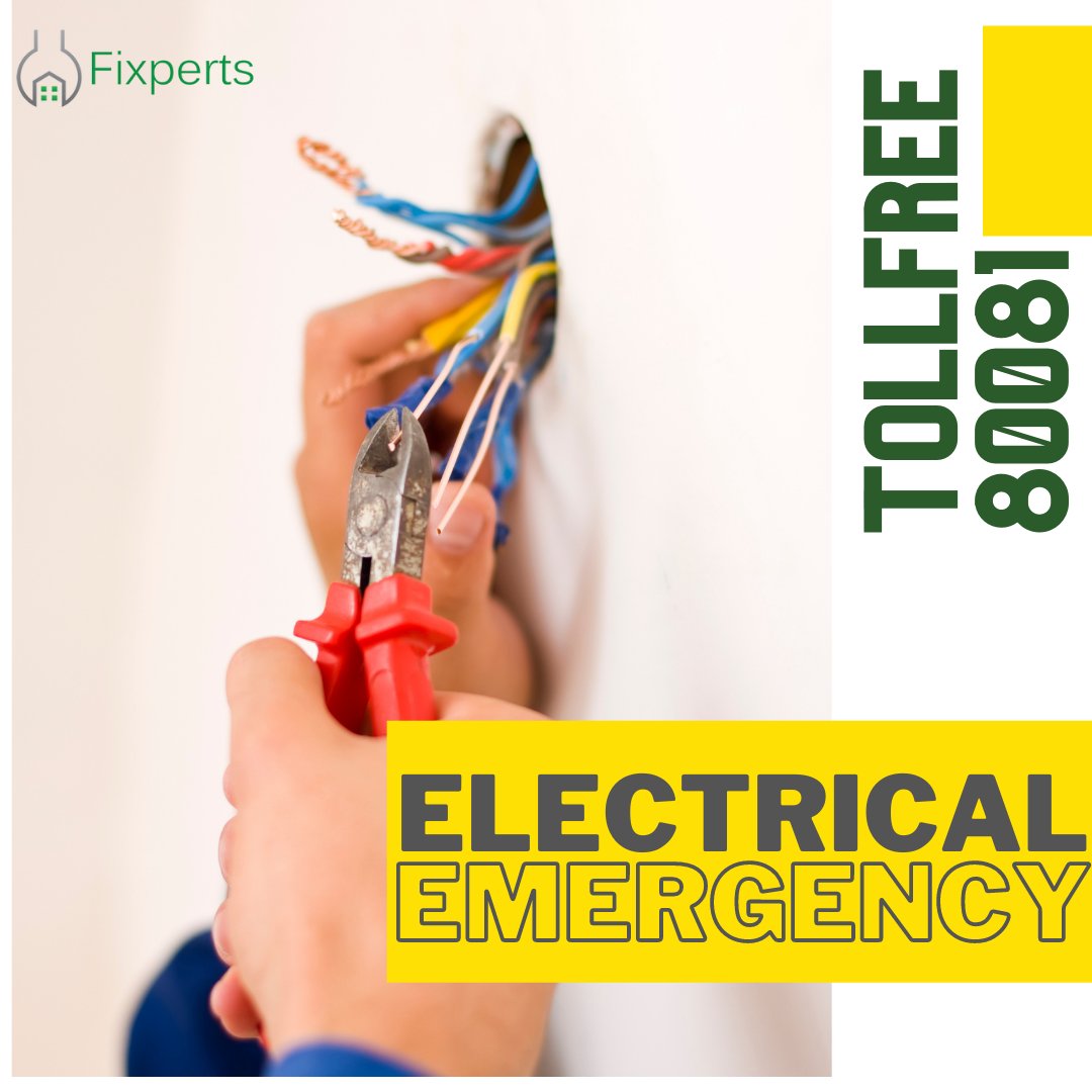 Fixperts_UAE's tweet photo. Having an electric emergency? It can be a big hassle to deal with! Contact Fixperts today at TOLLFREE 80081.

#handyman #annualmaintenance #maintenance #homemaintenance #uae #dubai #abudbabi #maintenancecontract #contract #renovation #emirateshills #arabianranches #dubaihills https://t.co/tencg9xh7W