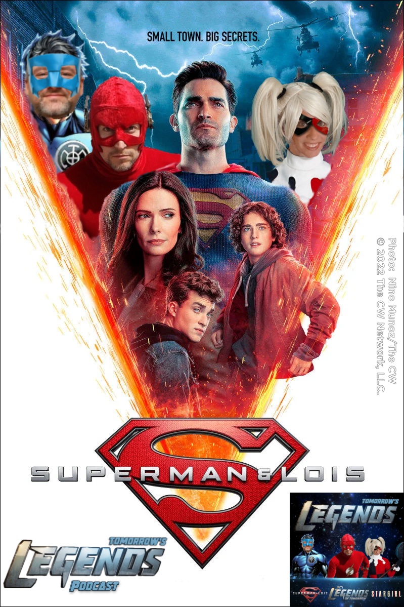 This is the week! #SupermanAndLois <a href="/cwsupermanlois/">Superman & Lois</a> is back for Season 2! We LOVED covering ever ep of S1 and are ready for S2. How about you? Come join us!   <a href="/TheCW_PR/">The CW PR</a> <a href="/TheCW/">The CW</a> tomorrowslegends.libsyn.com <a href="/Sibertiger17/">Martin Donison</a> <a href="/JessInAtlanta/">Jess</a> <a href="/xforce11/">Geoff Gentry (Tomorrow's Legends Podcast co-host)</a>