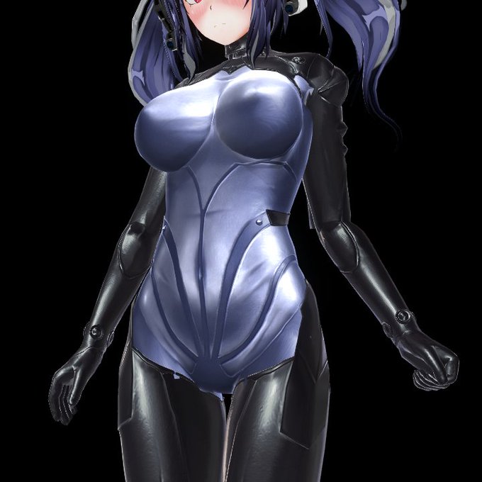 あれ、スク水風matcapに差し替えたらなんか普通に恰好いいぞ? 