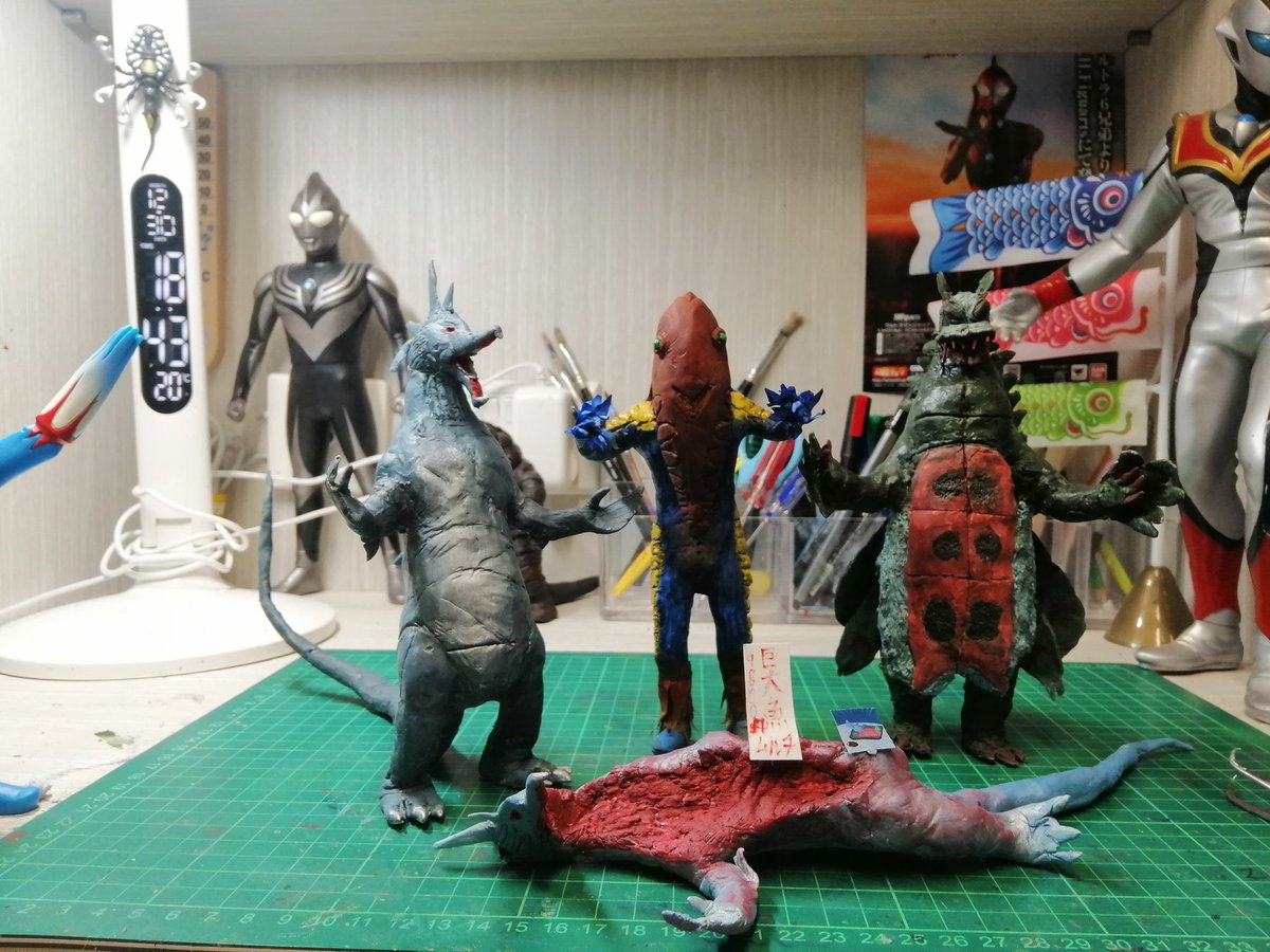 超獣VS怪獣VS宇宙人 ドラゴリー、ムルチ2代目、メトロン星人Jr 新品