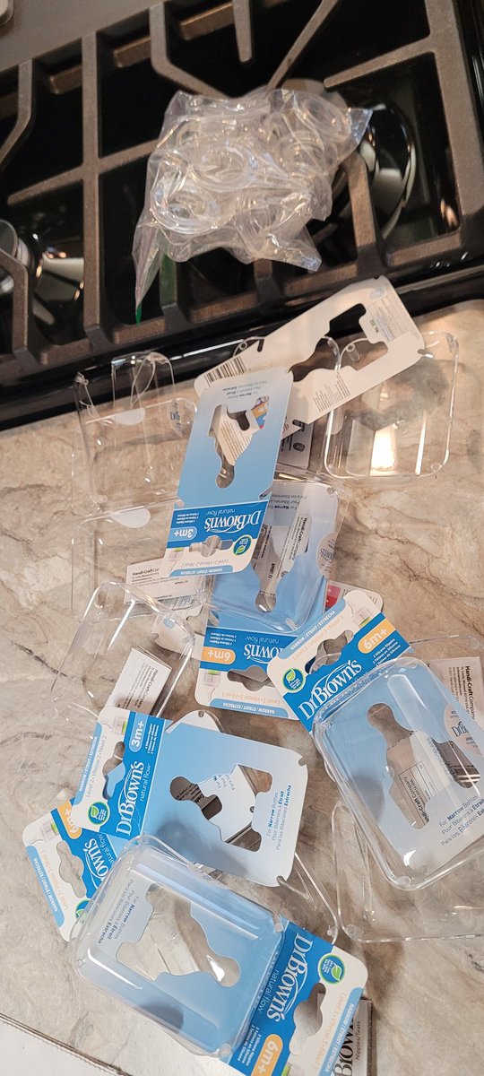 matthew_t_moore's tweet image. I am not exactly an eco-warrior but do we really need this much packaging bottle nip.... Bottle spouts?
They are great products, but...
@drbrownsbaby or @drbrownparent company
P. S.  Any chance of special needs child level option?