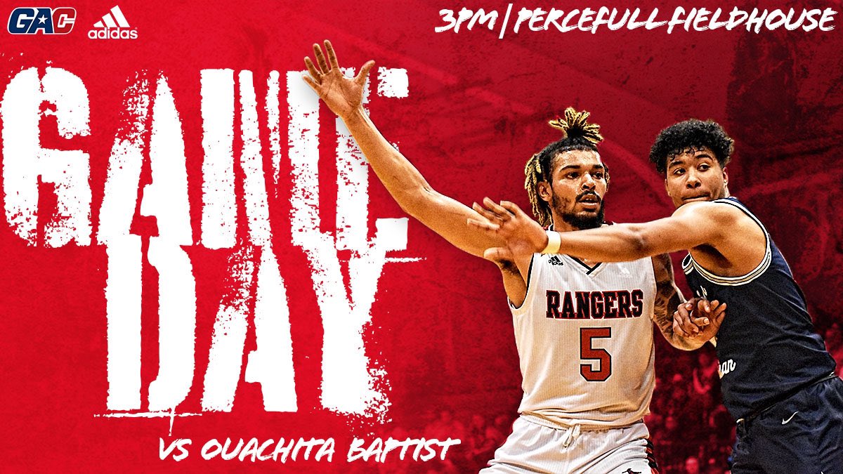 It's 𝗚𝗮𝗺𝗲 𝗗𝗮𝘆 inside Percefull Fieldhouse today!!

🆚| Ouachita Baptist Univ.
🕖| 3:00 pm
📺| youtube.com/c/NWOSURangers
📊| riderangersride.com/sidearmstats/m…

#RRR
