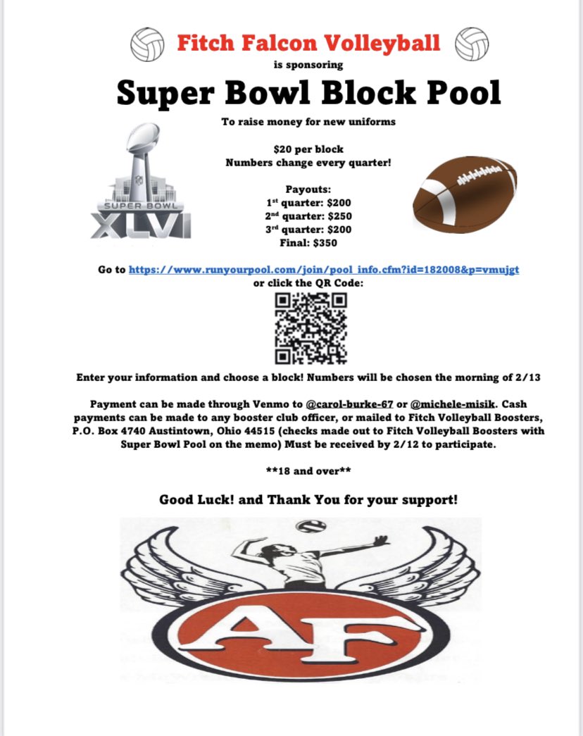 Please consider supporting our Boosters, they do so much for our girls and the program!!