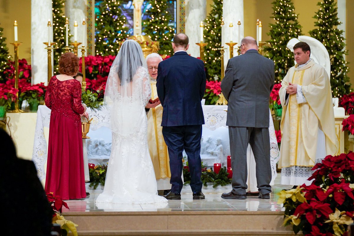 CatholicBucksCo's tweet photo. “…No longer two, but one flesh.”
Thanks be to God! ❤️ https://t.co/zAgG9ZXlTZ