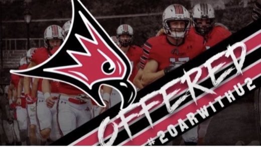 After a fun and exciting visit I’m honored to have received an offer to play at the next level. Go Falcons #d3fb 
<a href="/CoachWalkerRF/">Matt Walker</a>