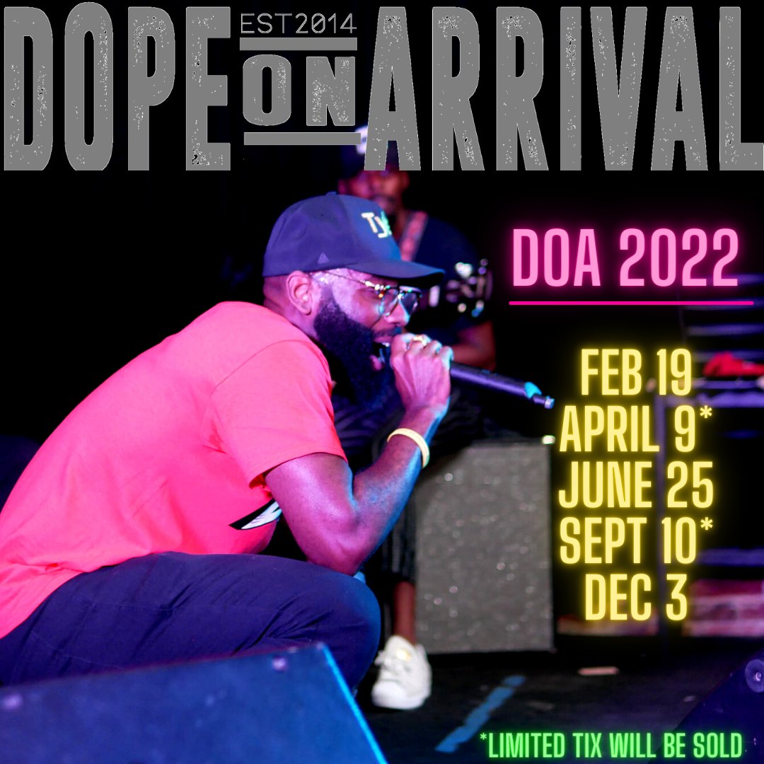 Dope_On_Arrival's tweet photo. 🚨🚨🚨After a LOT of back &amp; forth, @doasteph has decided to bring y'all another season of #DOA. Mark your calendars! These will be the BEST year yet!🤞🏾 Sponsorship packages coming soon as well!

#DopeOnArrival #ForTheCulture #ItsNotAShow #ItsAnExperience #Memphis #Memphis10 https://t.co/6ws33PbzD4