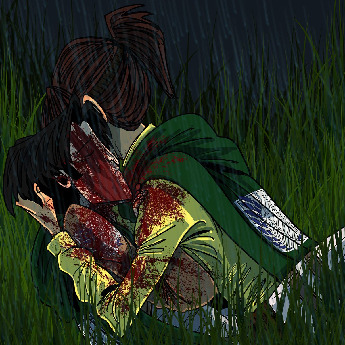 giudrawsstuff's tweet photo. Who’s (not) prepared for tomorrow?

I’m sure I’m gonna draw the river scene again after watching the episode, dang.

#進撃の巨人 #Levihan #AttackonTitan #myart #chapter115 #angst https://t.co/3hpdPzztwC
