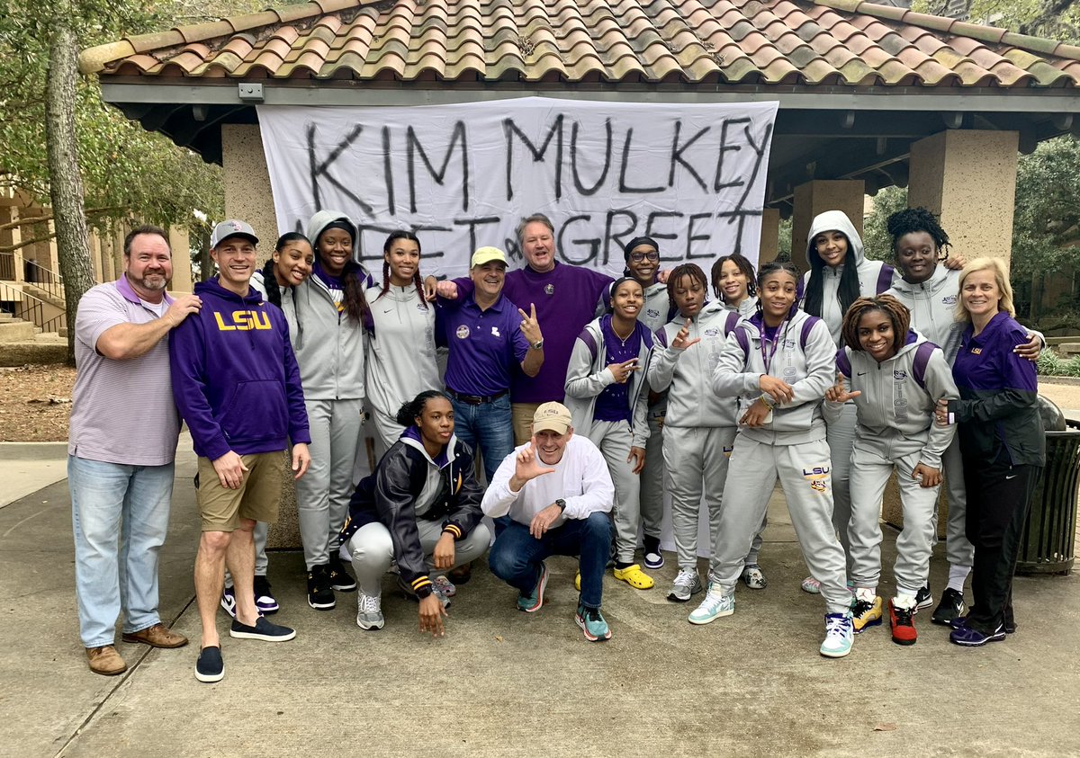 You guys are awesome! Glad we could stop by on our way out of town. #GeauxTigers