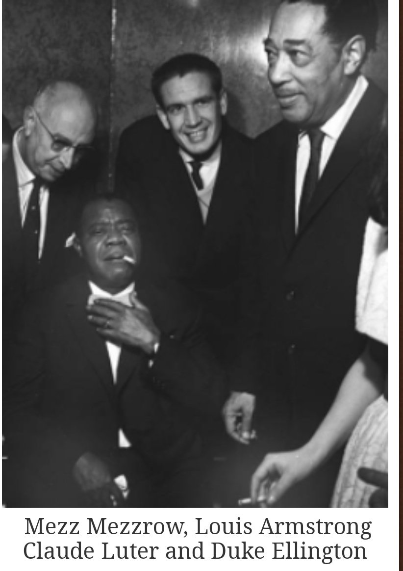 Fresh_Flames1's tweet photo. #ShameWhiteHistoryMonth
#WarmUp #NewYearsEdition
#WhiteNegroes And #Wiggers
#Wigger Mezz Felt His Love For Jazz Made Him Black. He Even Called Himself The Voluntary Negro And Although He Was Known In Harlem For Selling Marijuana The Police Only Arrested The Black Jazz Artist https://t.co/r1xULCwvOi
