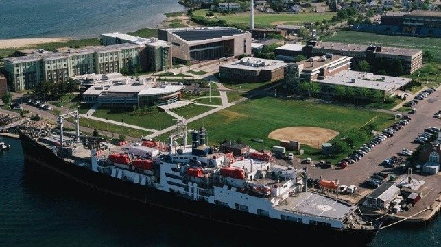 BayViewCG's tweet image. Did You Know? The Massachusetts Maritime Academy has been a fixture in Buzzards Bay since it moved to this location back in 1949 and is now the largest state maritime academy in the country, conferring degrees in several marine related fields. #BVC #MassachusettsMaritimeAcademy