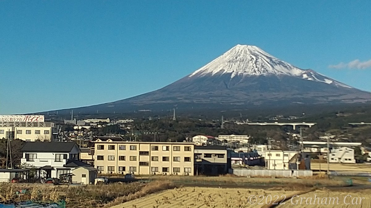 のぞみの車窓から