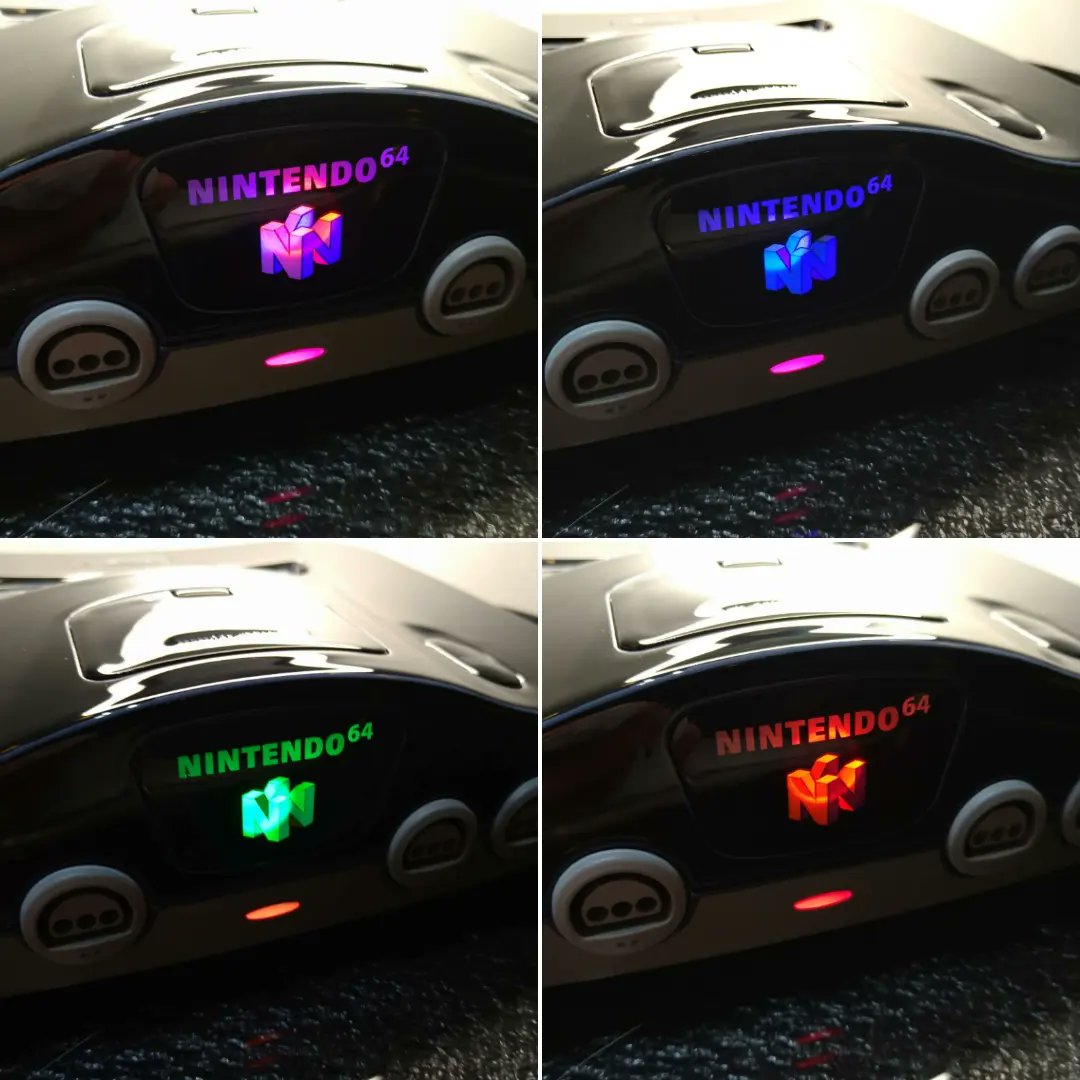 Raw_Talent81's tweet photo. #Custom #N64 #console
#rgb #recapped #backlitlogo https://t.co/pNu6XFakic