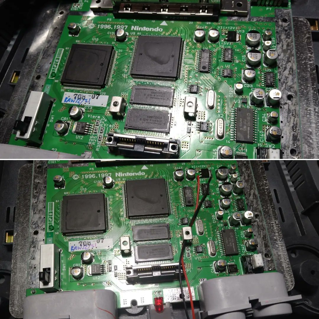 Raw_Talent81's tweet photo. #Custom #N64 #console
#rgb #recapped #backlitlogo https://t.co/pNu6XFakic
