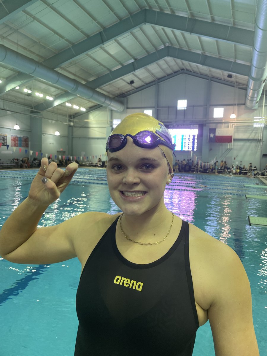 MISDSwimDive's tweet photo. 2022 Lubbock Invitational
🔵Championship Final
🏊♀️Girls 200 Back
🥉PJ Day (@MidlandHigh) - 1:01.89
6 Meisi Holmes (@MidlandHigh) - 1:04.13
#champfinal https://t.co/dGWd27Y9kb