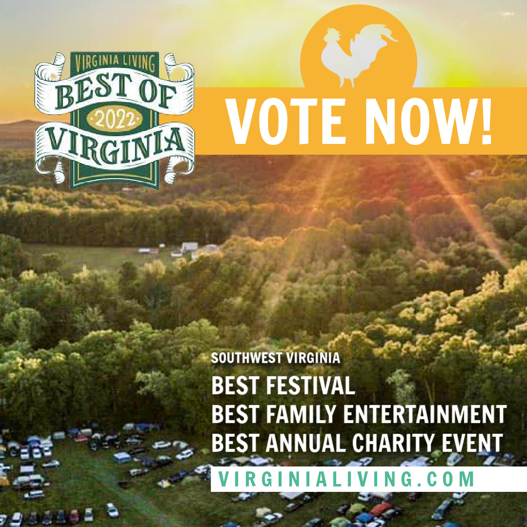 RoosterWalk's tweet photo. Polls are open! Please take the time to vote #RoosterWalk in these categories for #SWVirginia:
*Best Festival
**Best Family Entertainment
***Best Annual Charity Event
https://t.co/P8sziVIbPA
#martinsvilleva @VirginiaLiving https://t.co/o2fwsGN3cU