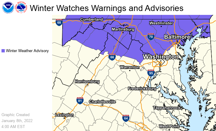 GovLarryHogan's tweet photo. We are actively monitoring the forecasted sleet and freezing rain expected across the region early Sunday morning, leading to icy road conditions that could continue into Monday morning. Our @MDSHA crews will patrol for freezing conditions and will treat accordingly. https://t.co/e3JJ2oIOi6
