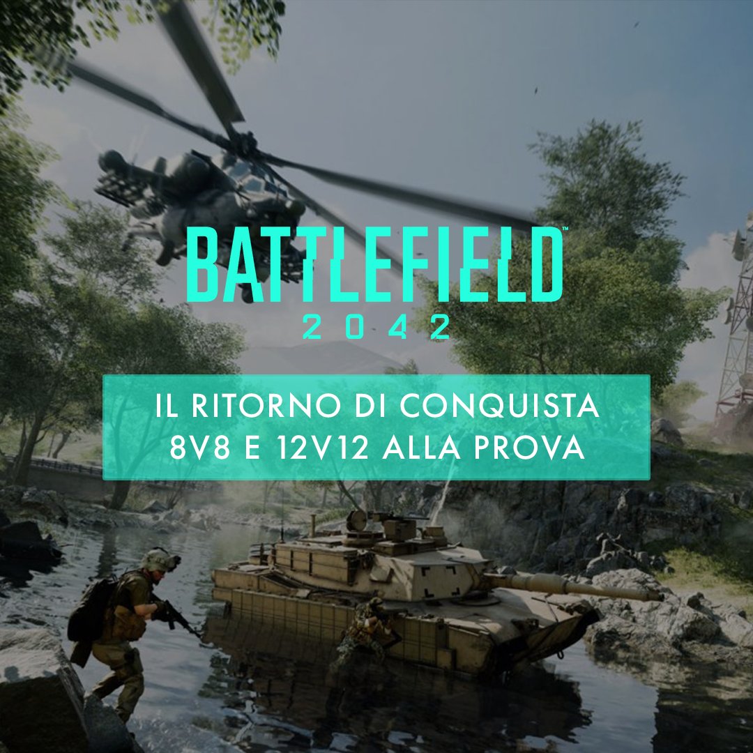 Dopo Corsa 4v4, ecco il ritorno di Conquista! 

Presentiamo la versione 1.0 del nostro regolamento per Conquista in #Battlefield2042 su cui abbiamo lavorato negli ultimi tempi.

Costruiamo insieme queste esperienze per 8v8 e 12v12!

Maggiori informazioni:
esport-battlefield.com/the-return-of-…