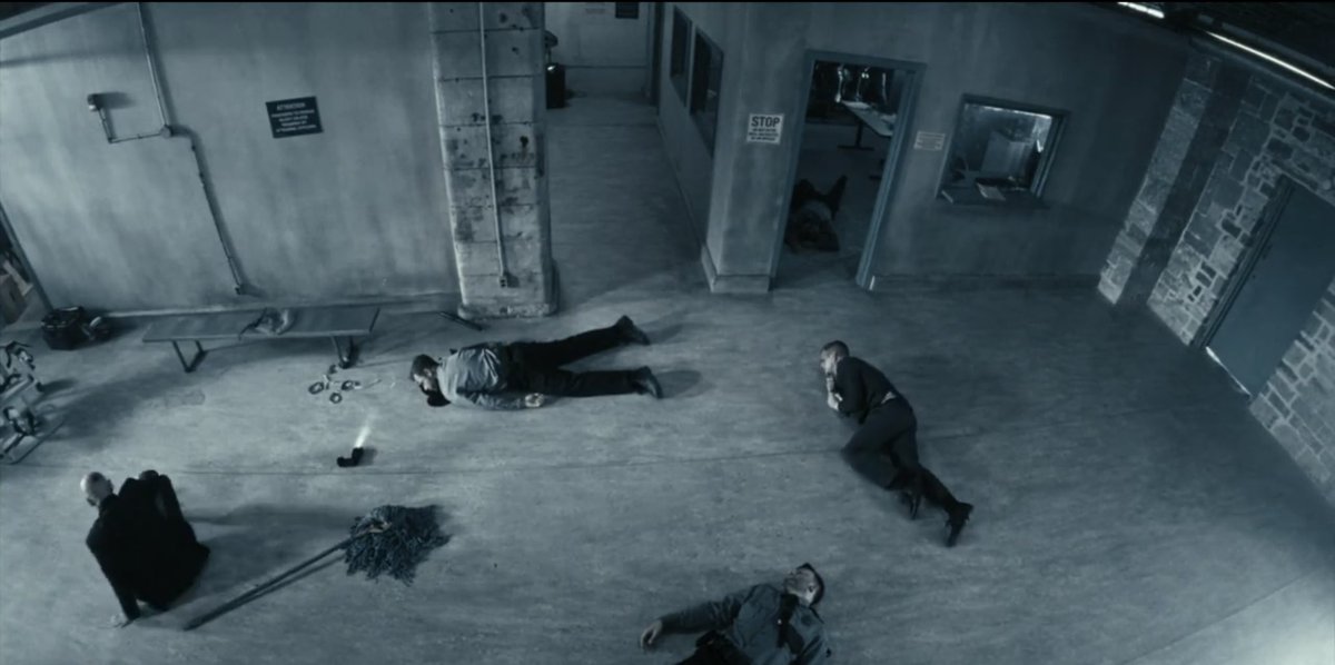 Lngway2neverlnd's tweet photo. Watching the riot unfold through the prison’s surveillance cameras is pure genius …

Can’t wait for the season finale.

Exceptional show and fantastic viewing. 

Amazing work @realhughdillon #taylorsheridan, cast and crew

#MayorOfKingstown #seasontwoplease https://t.co/Fi9dQmPFjW