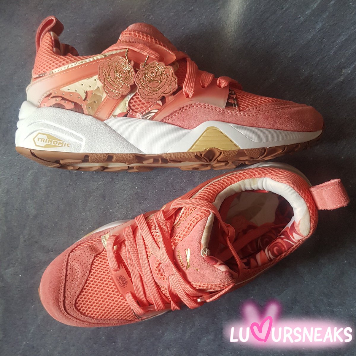 luvursneaks's tweet photo. Puma Blaze of Glory X Careaux (Porcelain Rose) : uk 5 / eu 38

Puma combined two of their features from the 90's on top of linking up with graphic designer Careaux known for her flower motif. Classic!

Link to buy in bio

#graphic #design #art #sneakerhead #Sneakers https://t.co/kNVRZawnZP